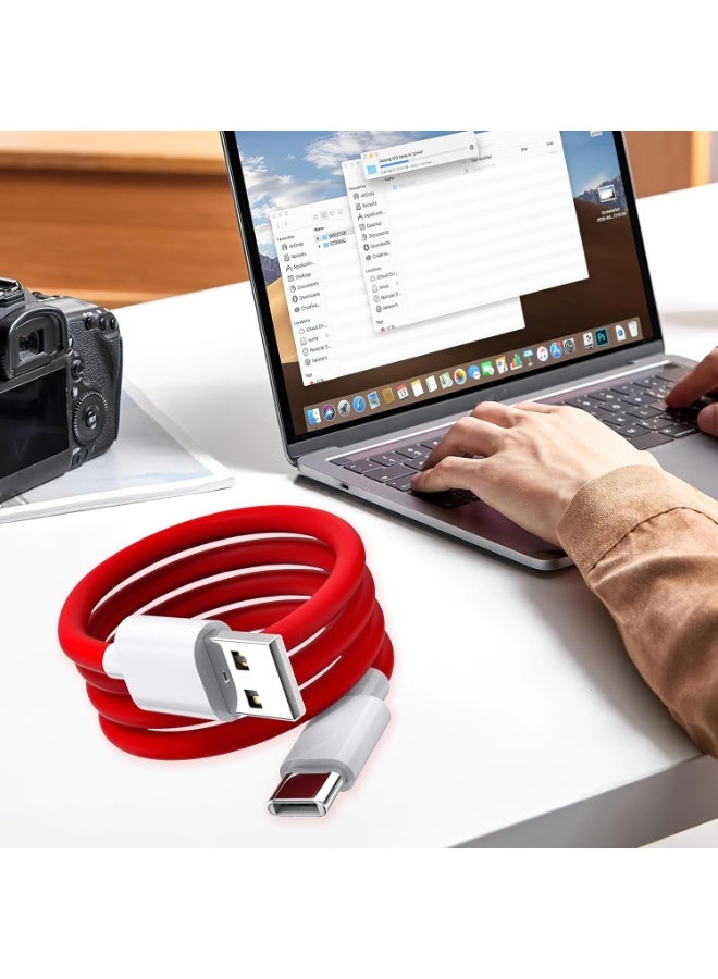 1Pack USB C Cable for OnePlus 15/14 /13/12/12R/11R/11/10/9/Nord CE/Nord N100 / 8T / 8/8 Pro / 7T / 7T Pro / 7/7 Pro / 6 / 6T / 5T / 5 / 3T / 3, USB Type C Fast Dash Charging Charge Data Cable - Image 2